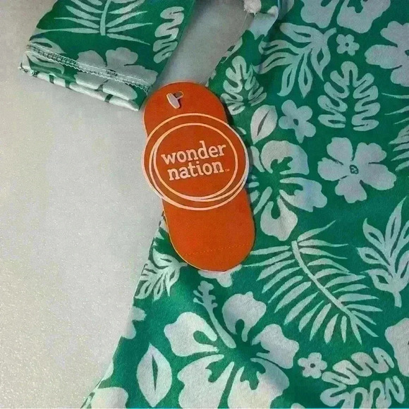 Wonder nation girls rash guard swimwear 0-3M - Picture 9 of 9